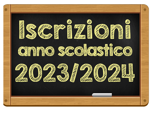 ISCRIZIONE ANNO SCOLASTICO 2023/2024